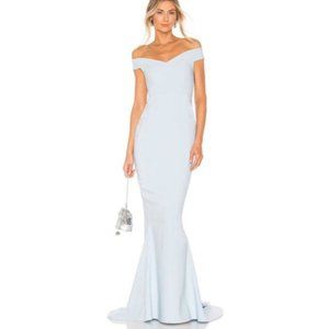 Nookie Allure Off Shoulder Mermaid Train Gown